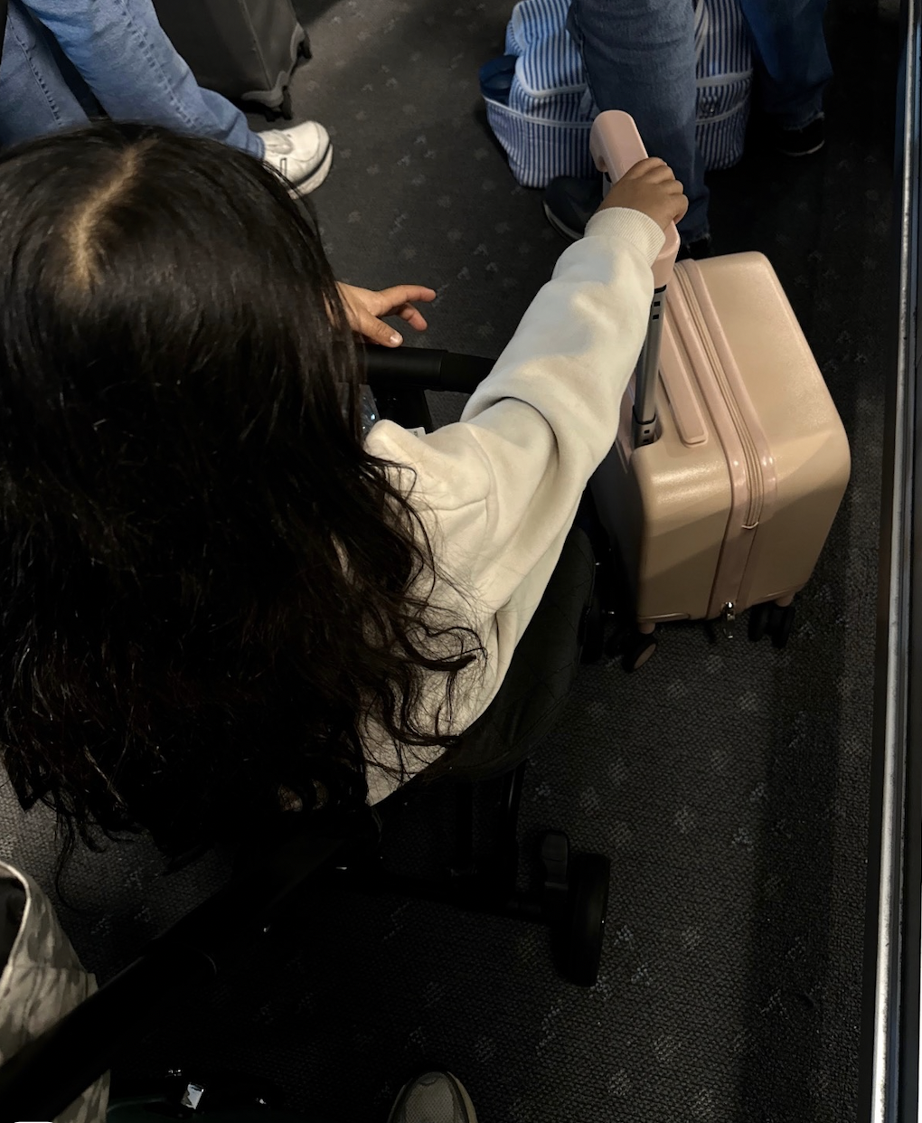 Mini Suitcase and stroller